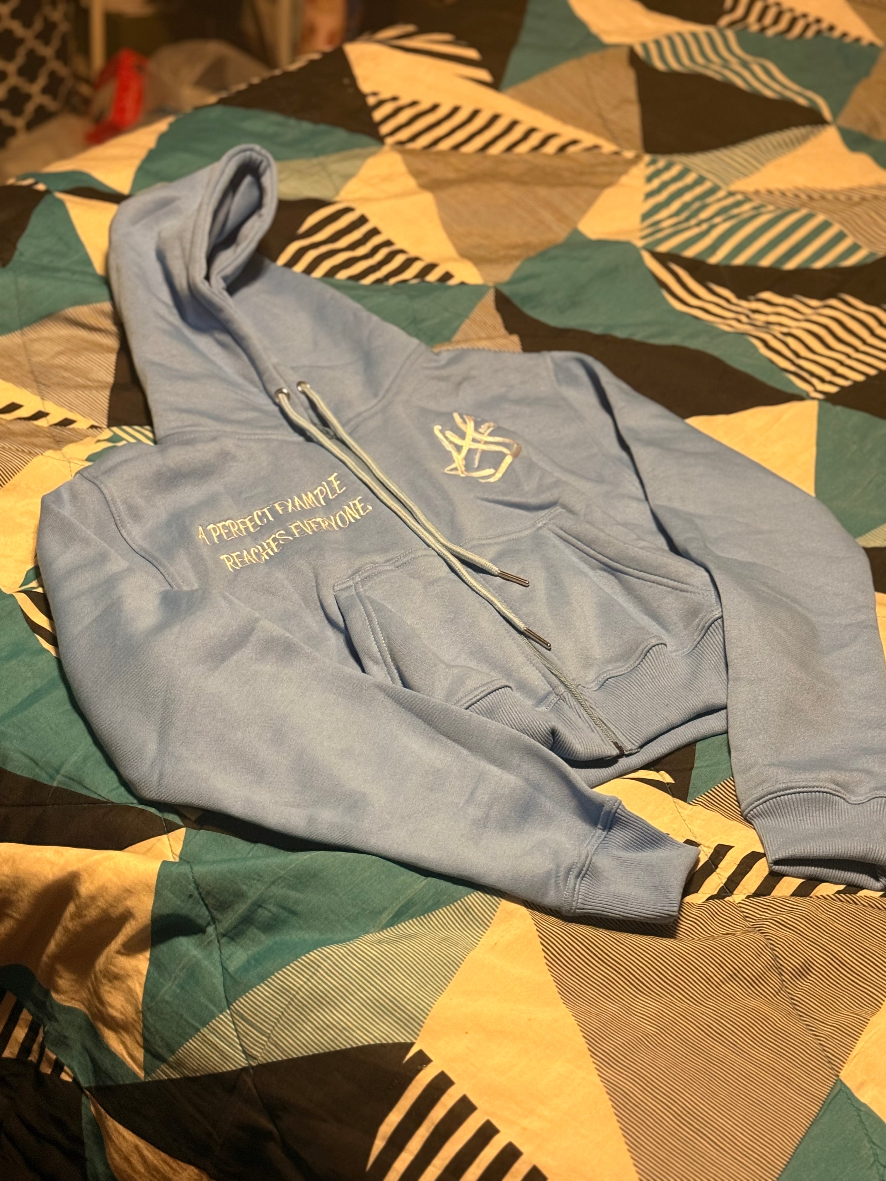 Zip up hoodie